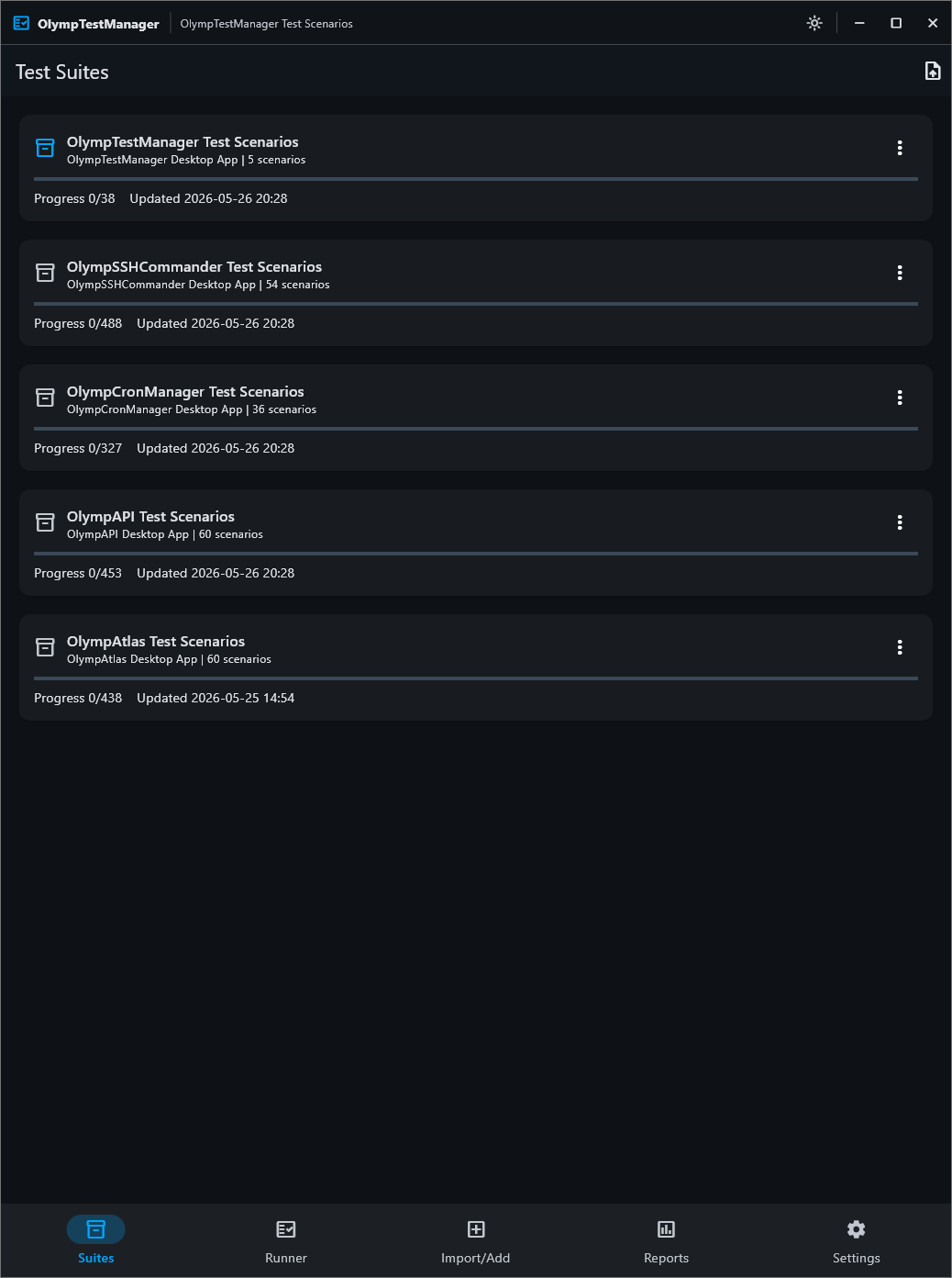 OlympTest Manager
